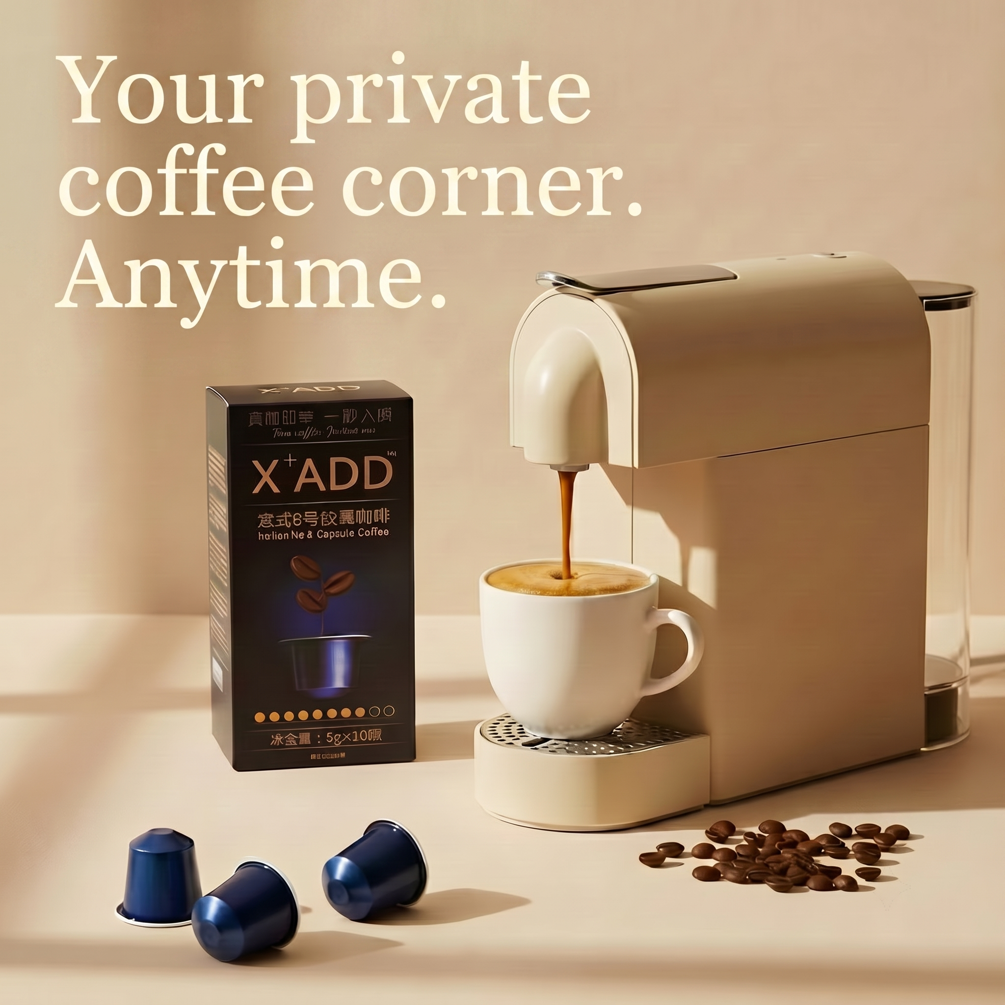 Italian flavor No.8 Coffee capsules - 10tablets