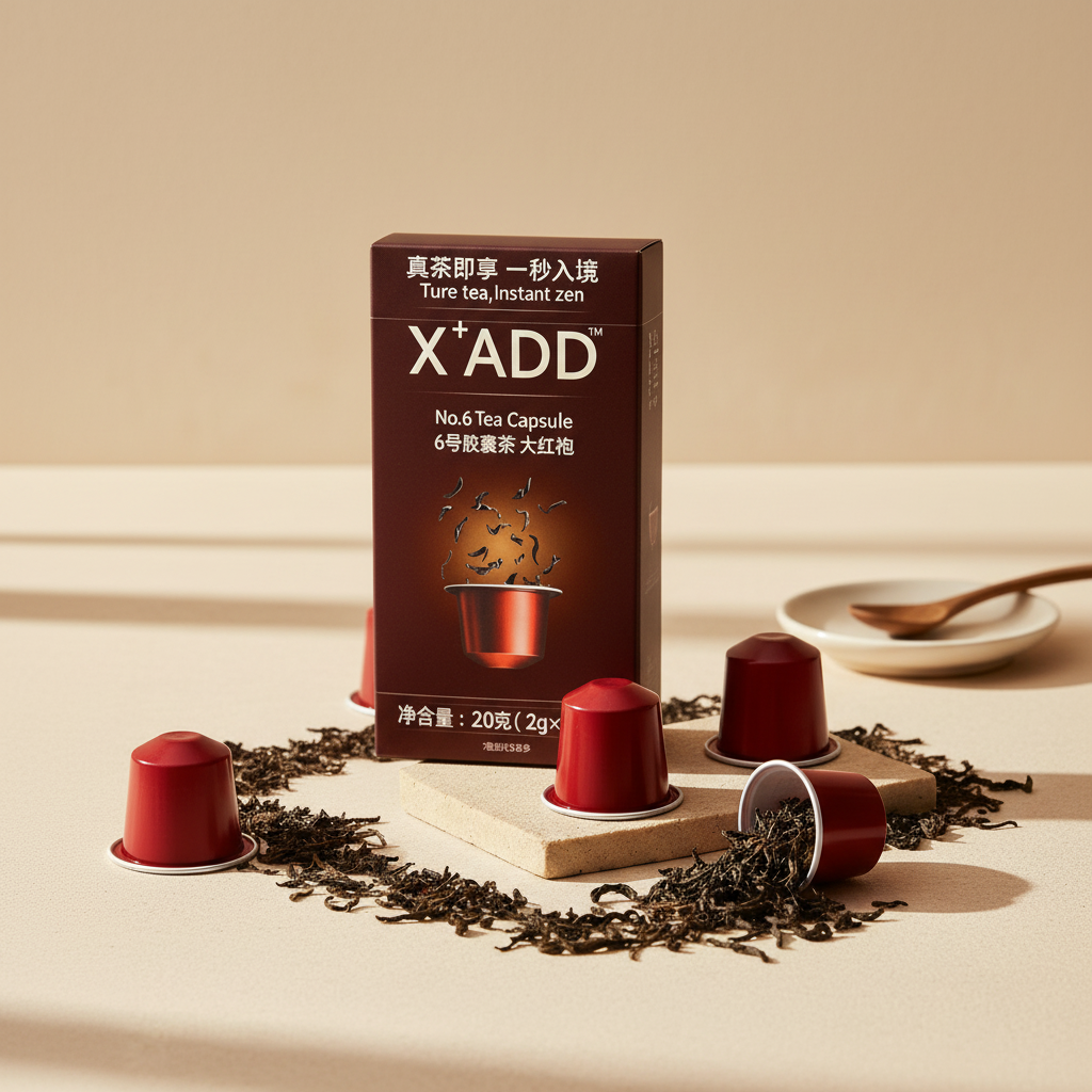 X+ADD 大红袍胶囊茶 北欧极简风